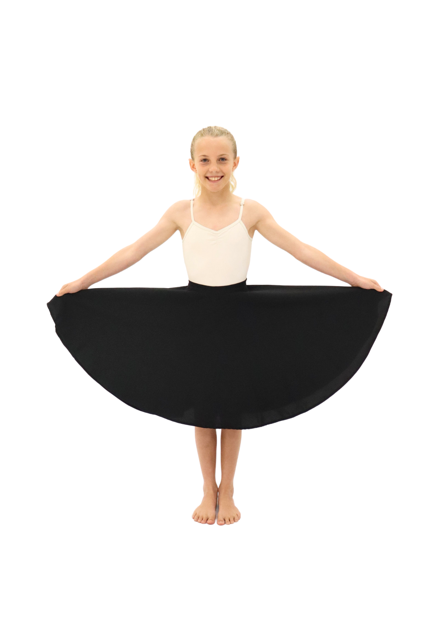 Black Full Circle Skirts
