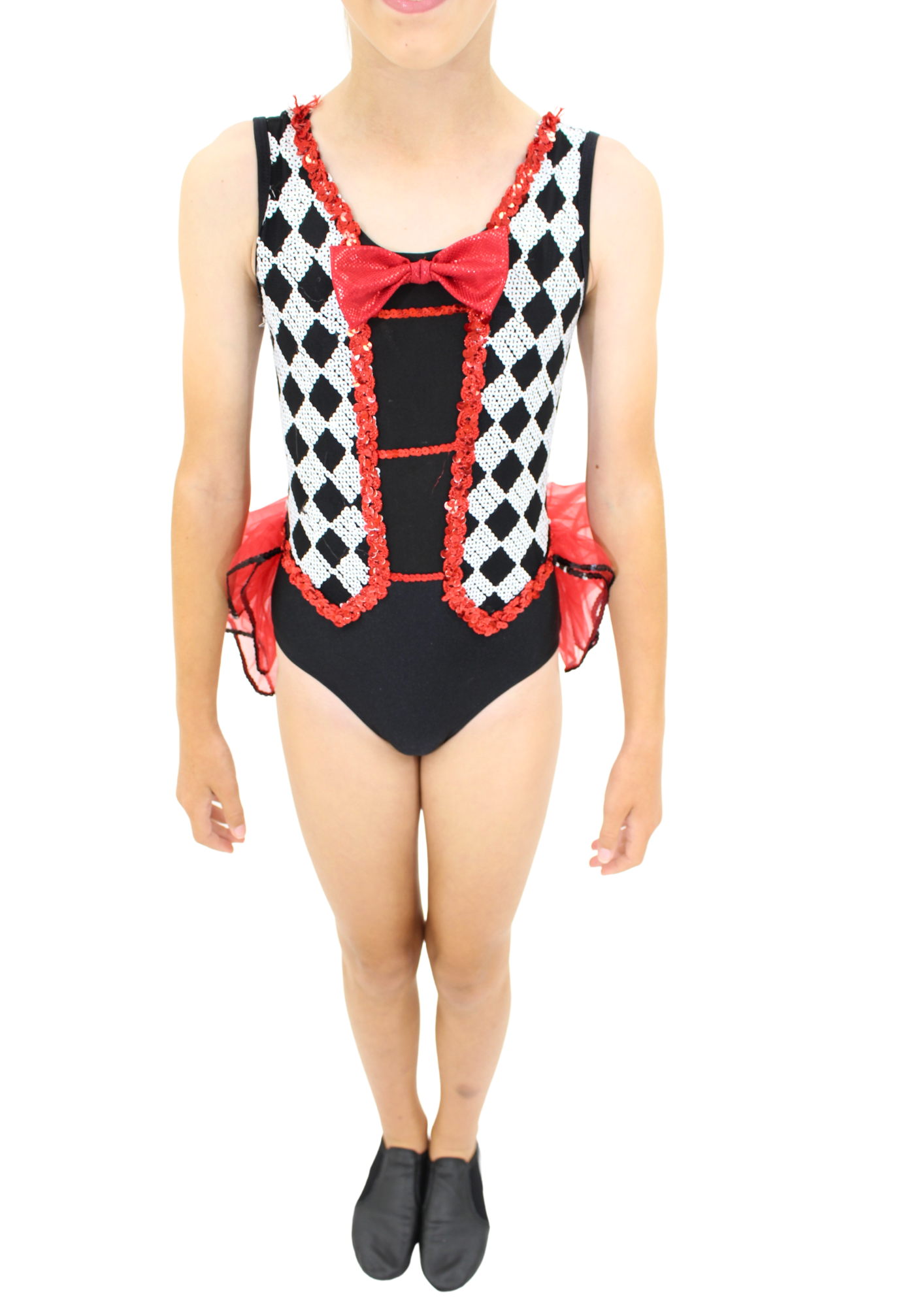 Red & Black Tutu Dress