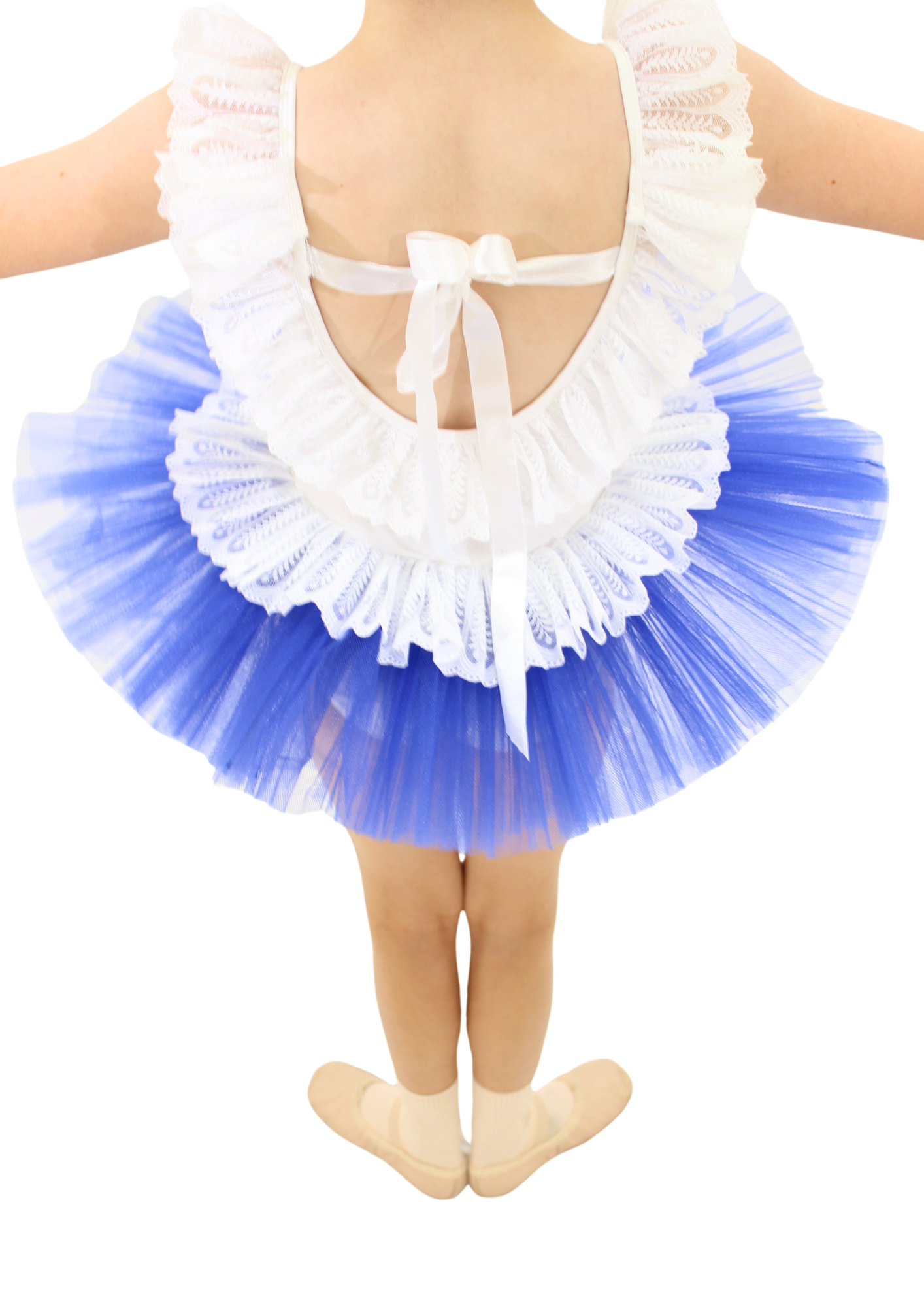 White and Navy Tutu