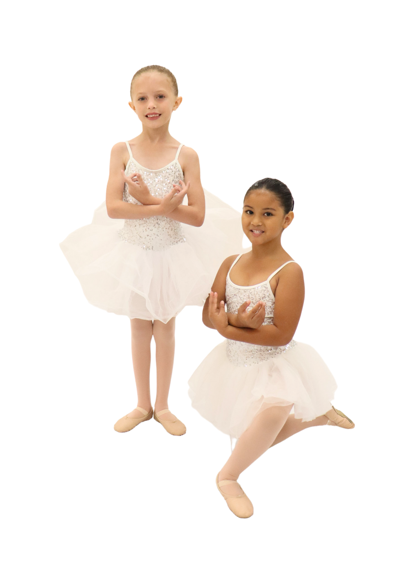 White & Silver Sparkle Tutu