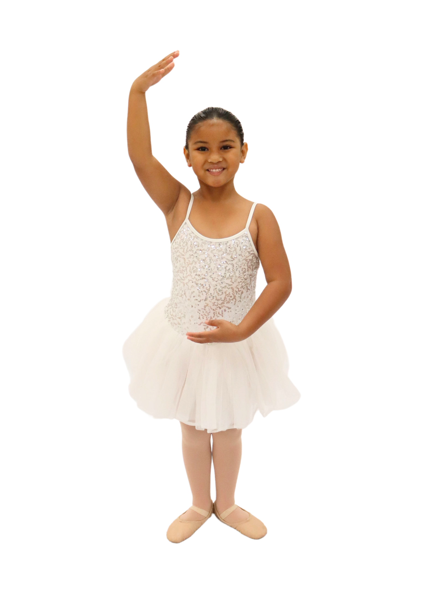 White & Silver Sparkle Tutu