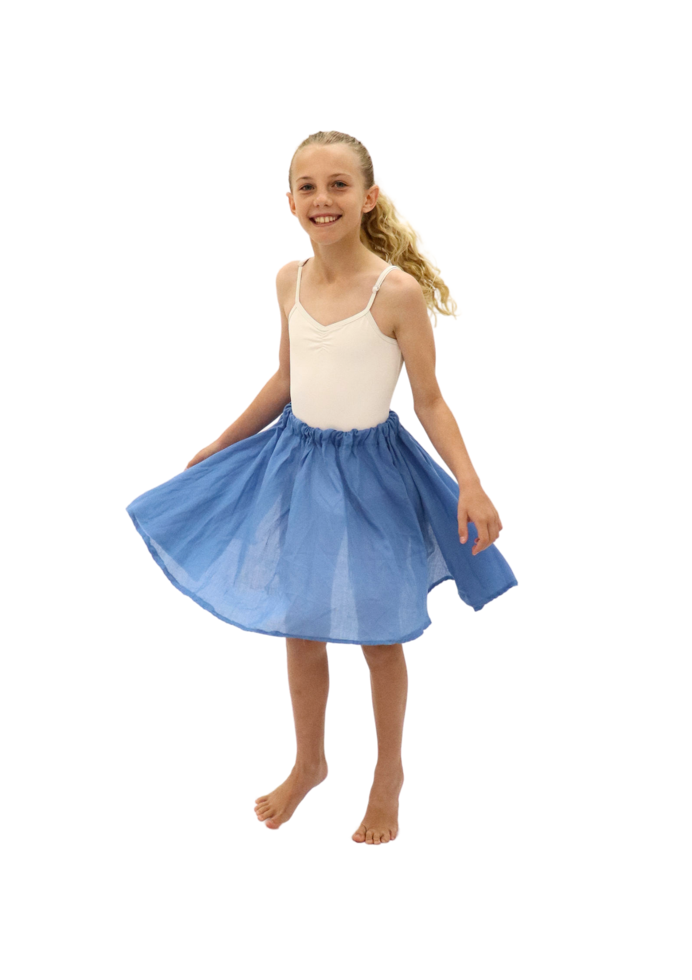 Circle Skirt - Light blue