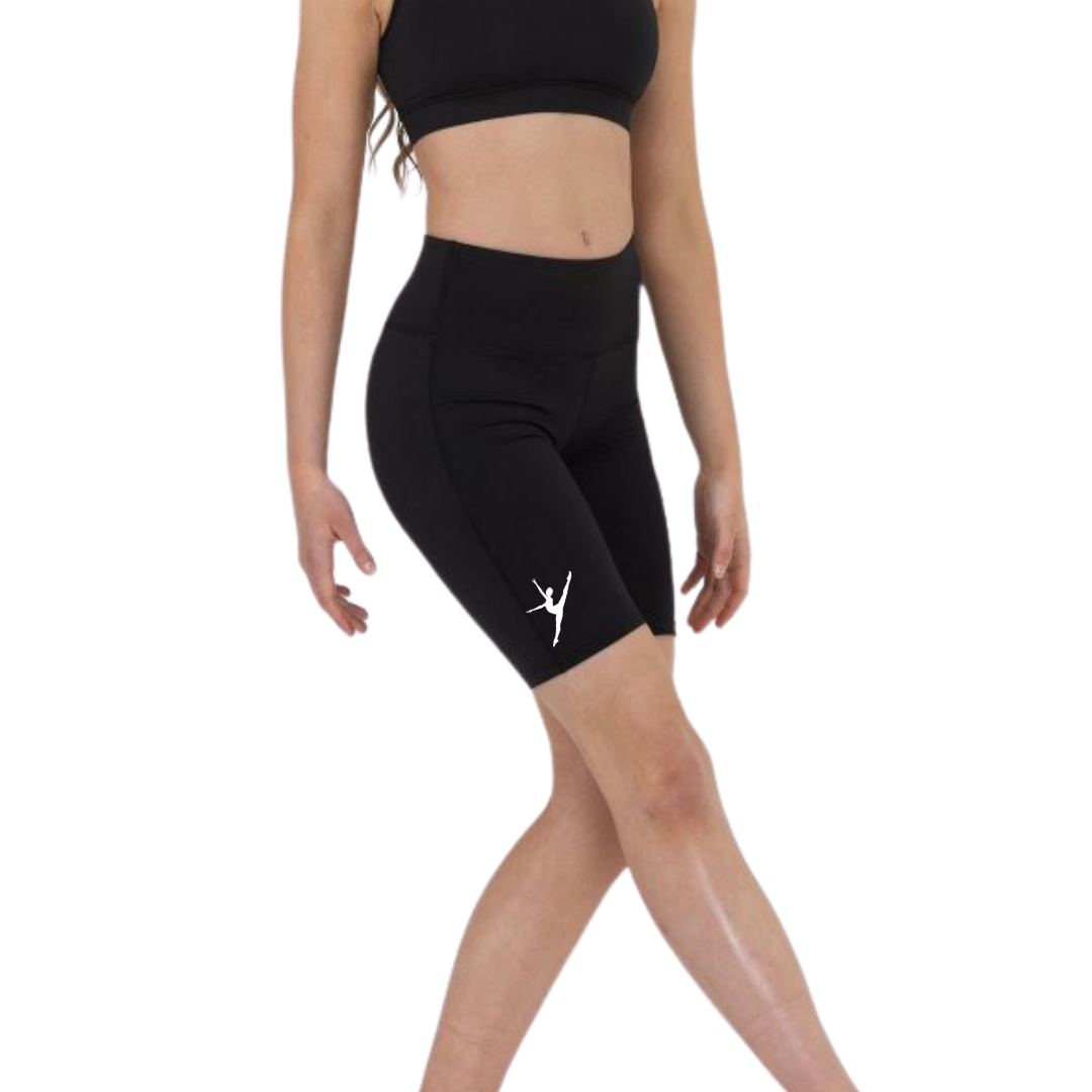 GSDA Black Bike Shorts