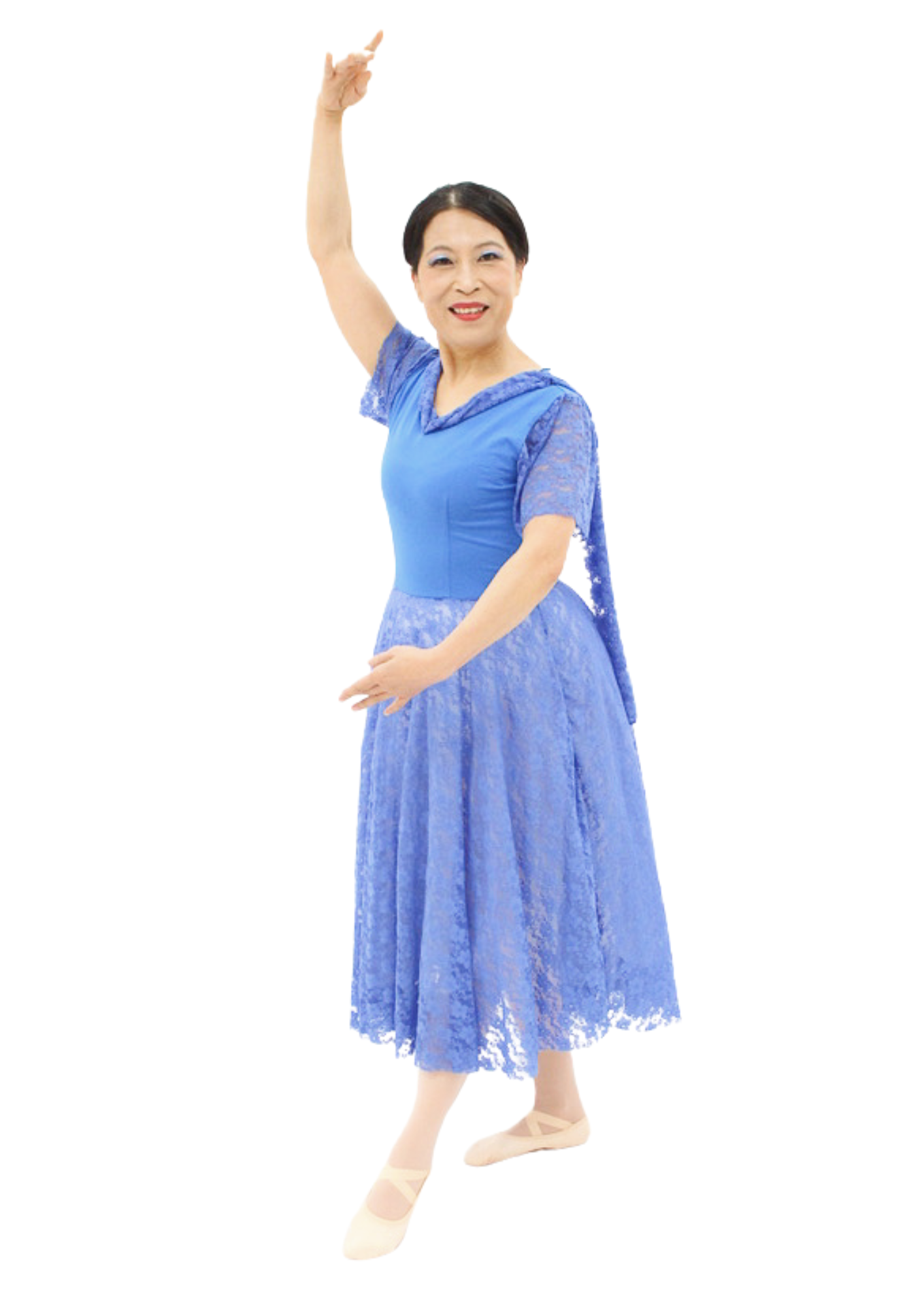 Blue Adult Lace Dress
