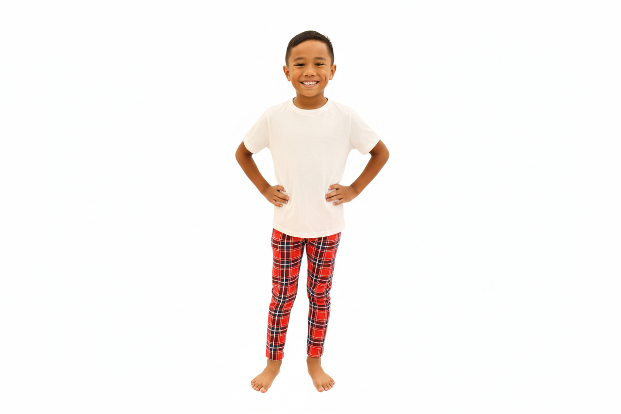 Red Tartan Leggings
