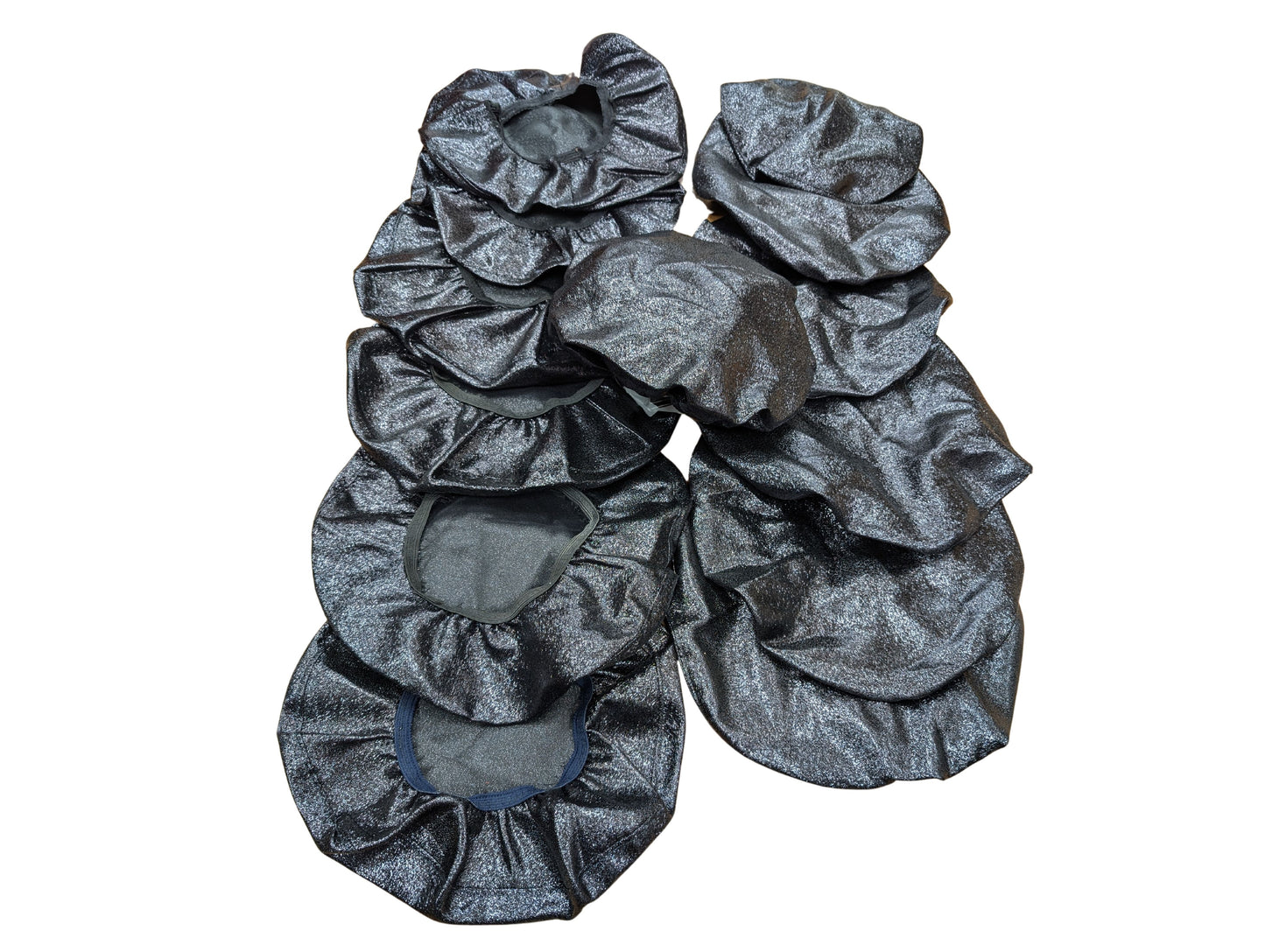 Sparkly Silver Berets
