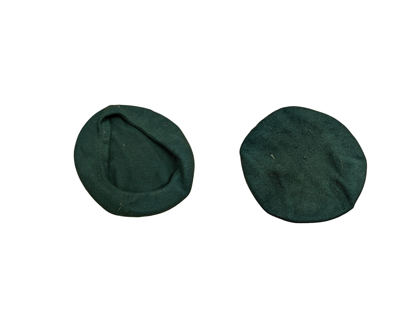 Greeny Grey Woolen Beret