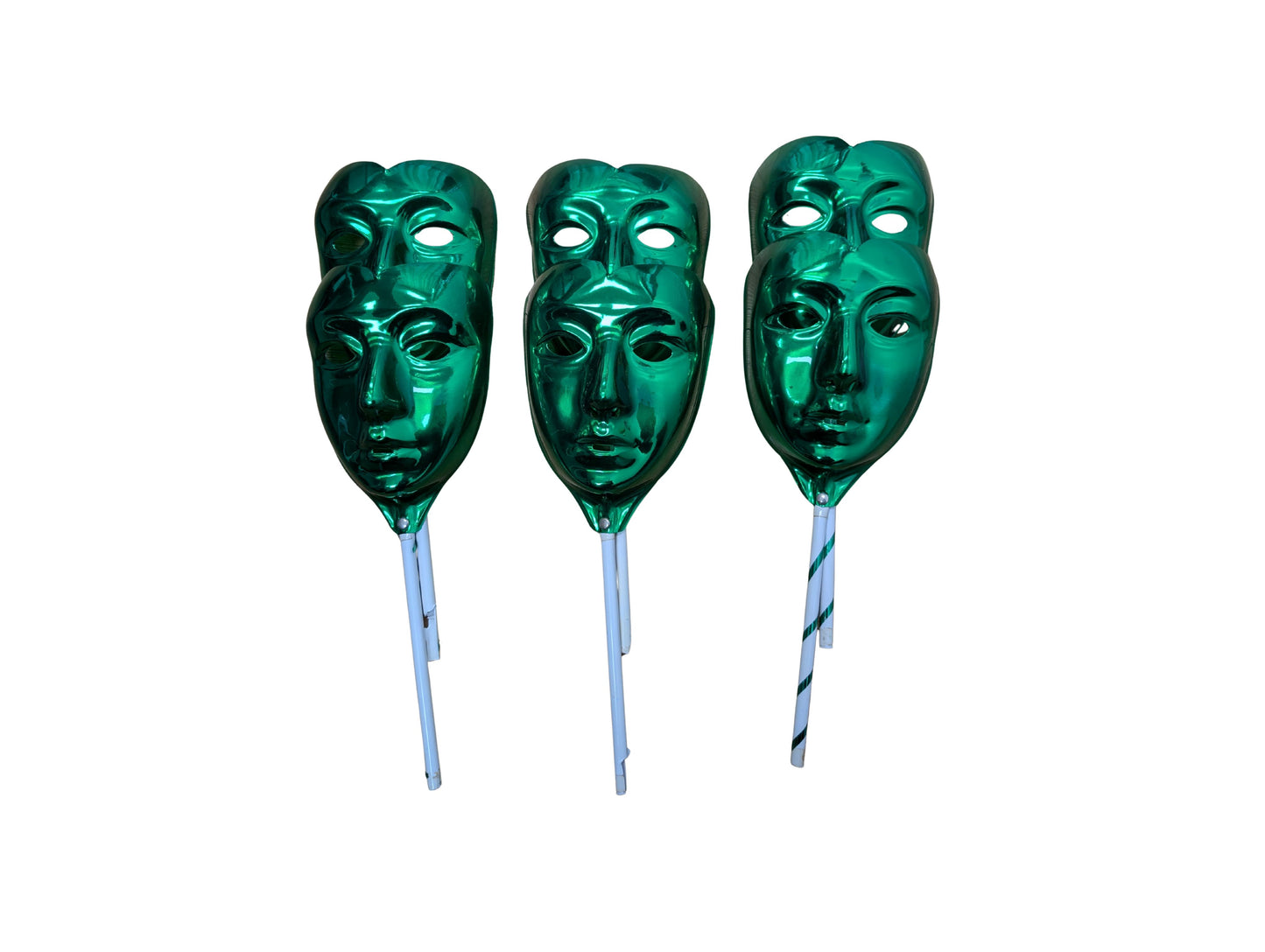Green Masquerade Masks