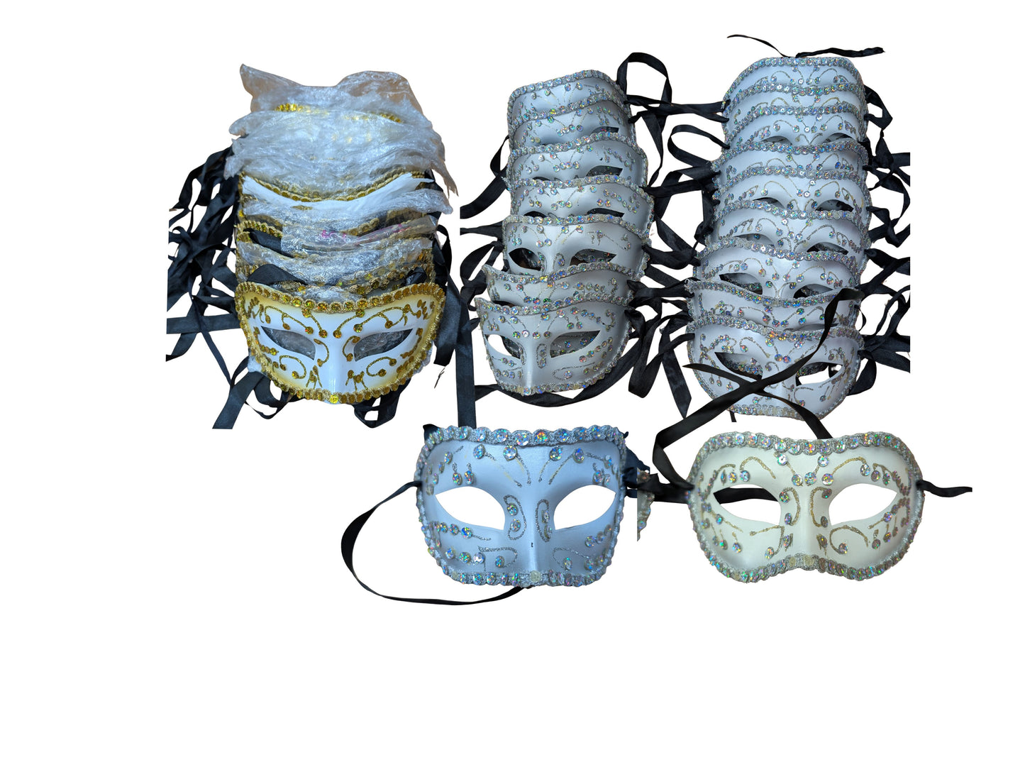 White/Grey Masks