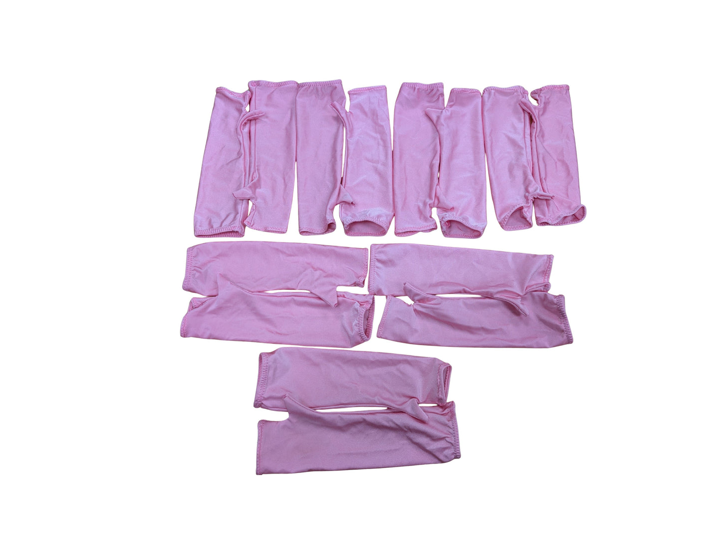 Pale Pink Lycra Gloves