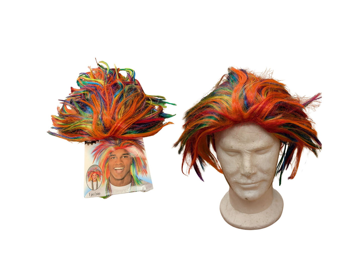 Crazy Rainbow Wig