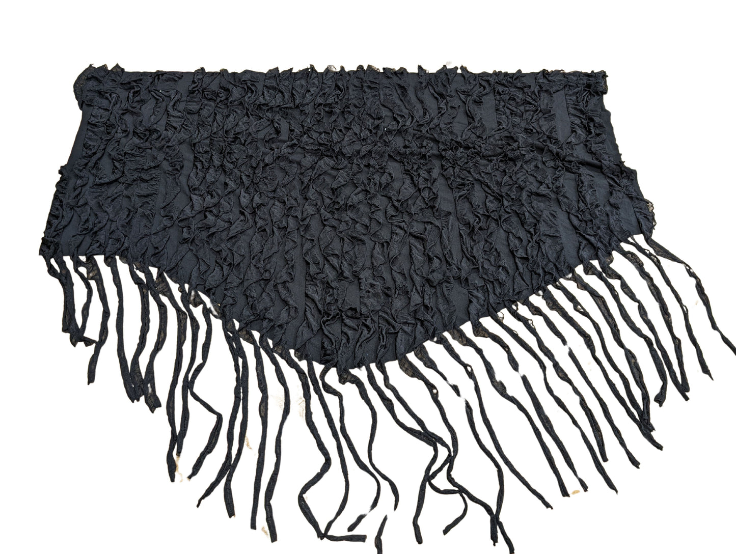 Ruffled Black Wings