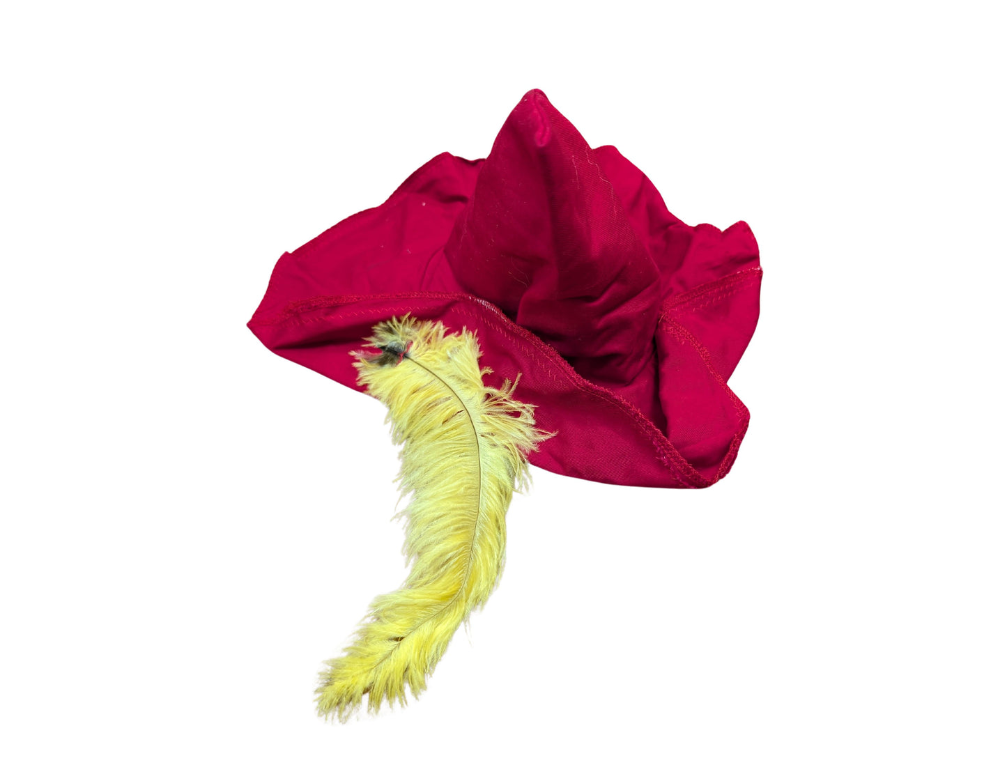 Red Pirate Captain's Hat
