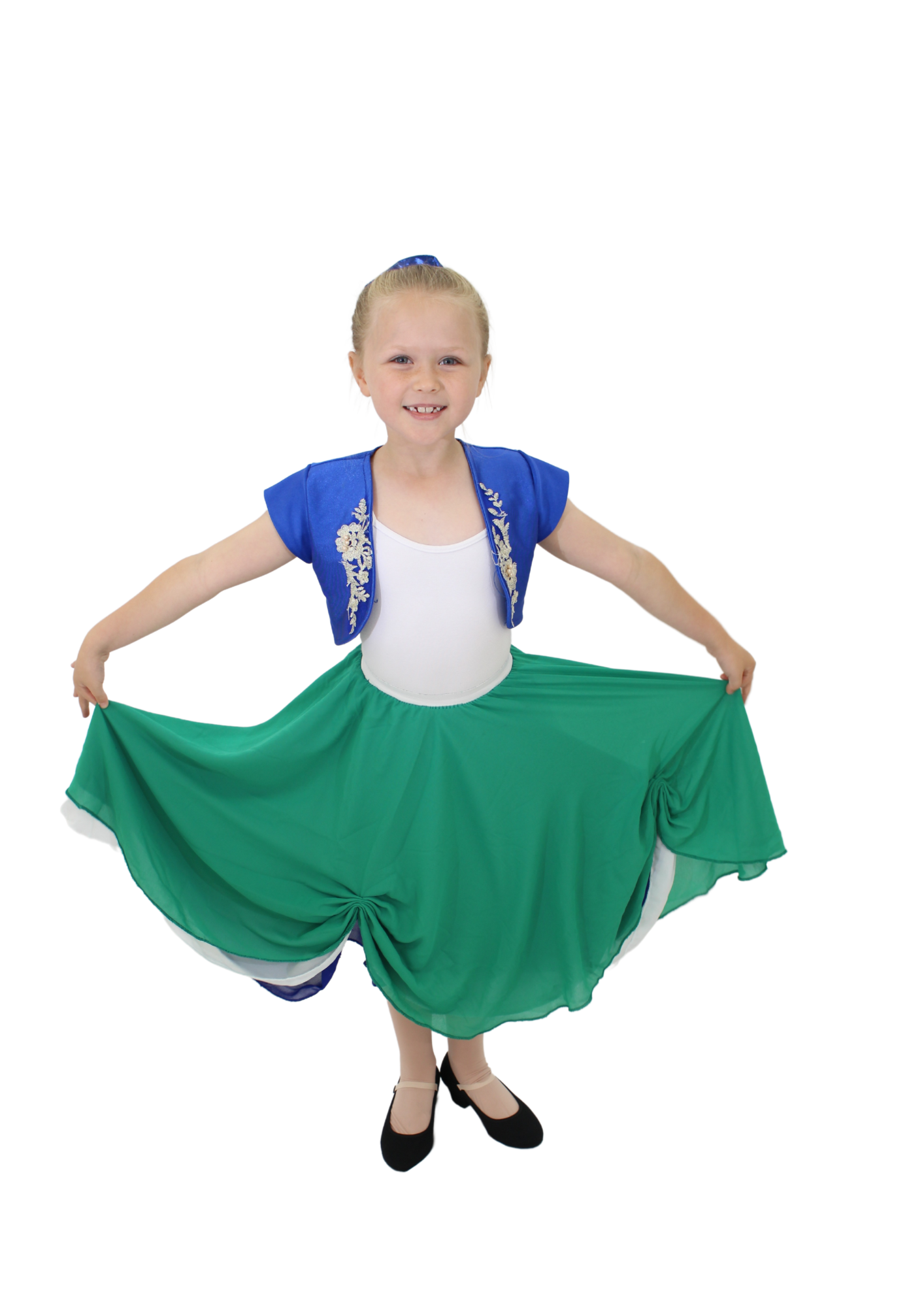 Royal Blue Bolero Jacket