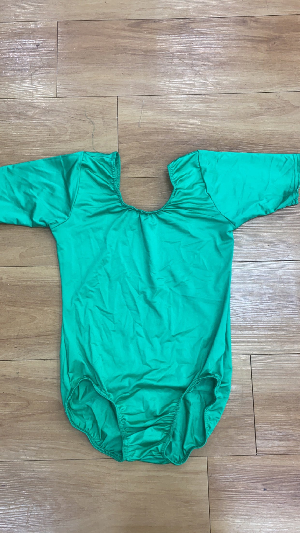 Neon Green Leotard