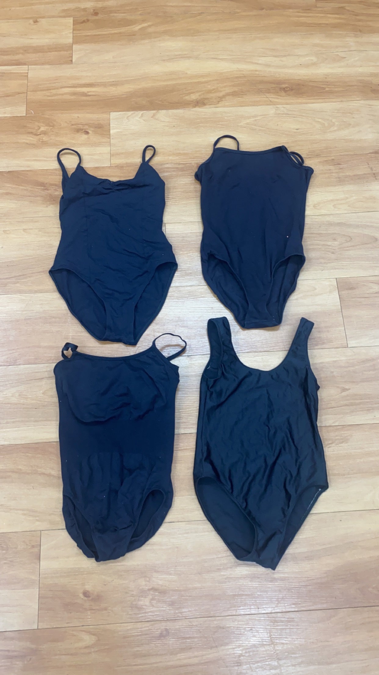 Variety Black Senior Leotards