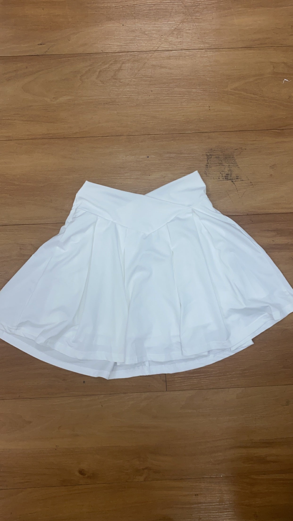 White Tennis Skirt