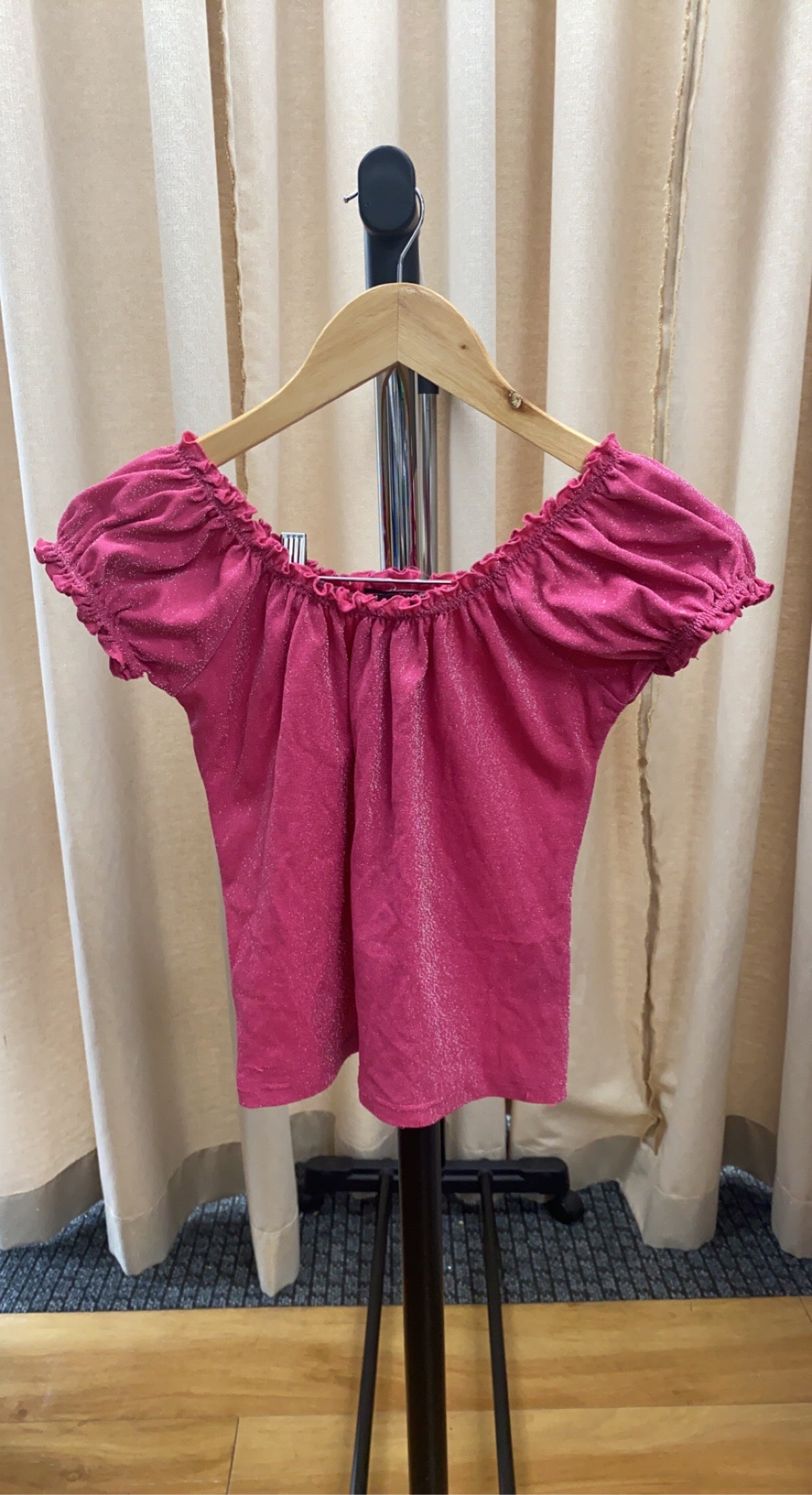 Pink Glitter Top