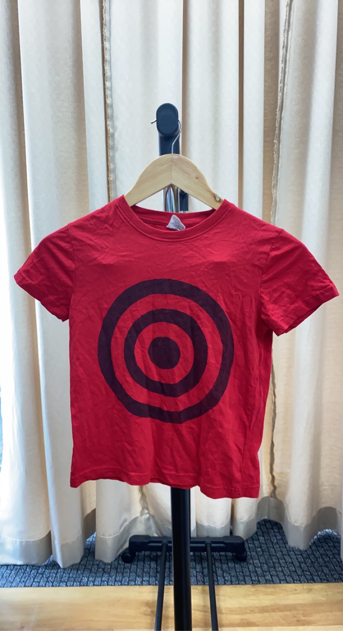 Green, Blue & Red Bulls Eye Top