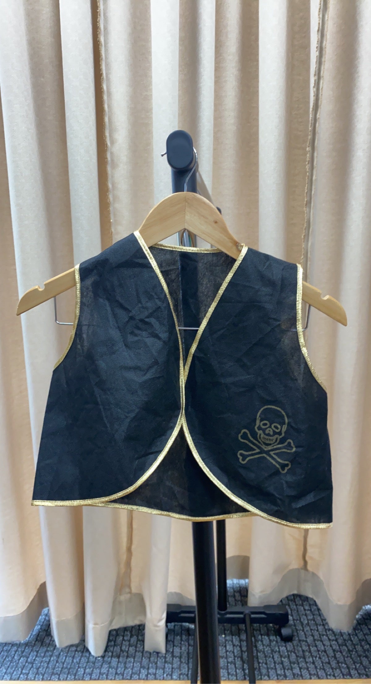 Black Pirate Vest