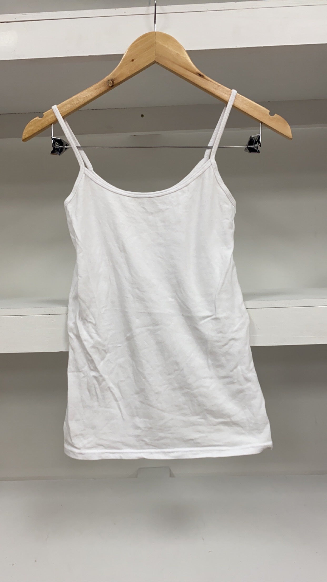 White Singlet Junior