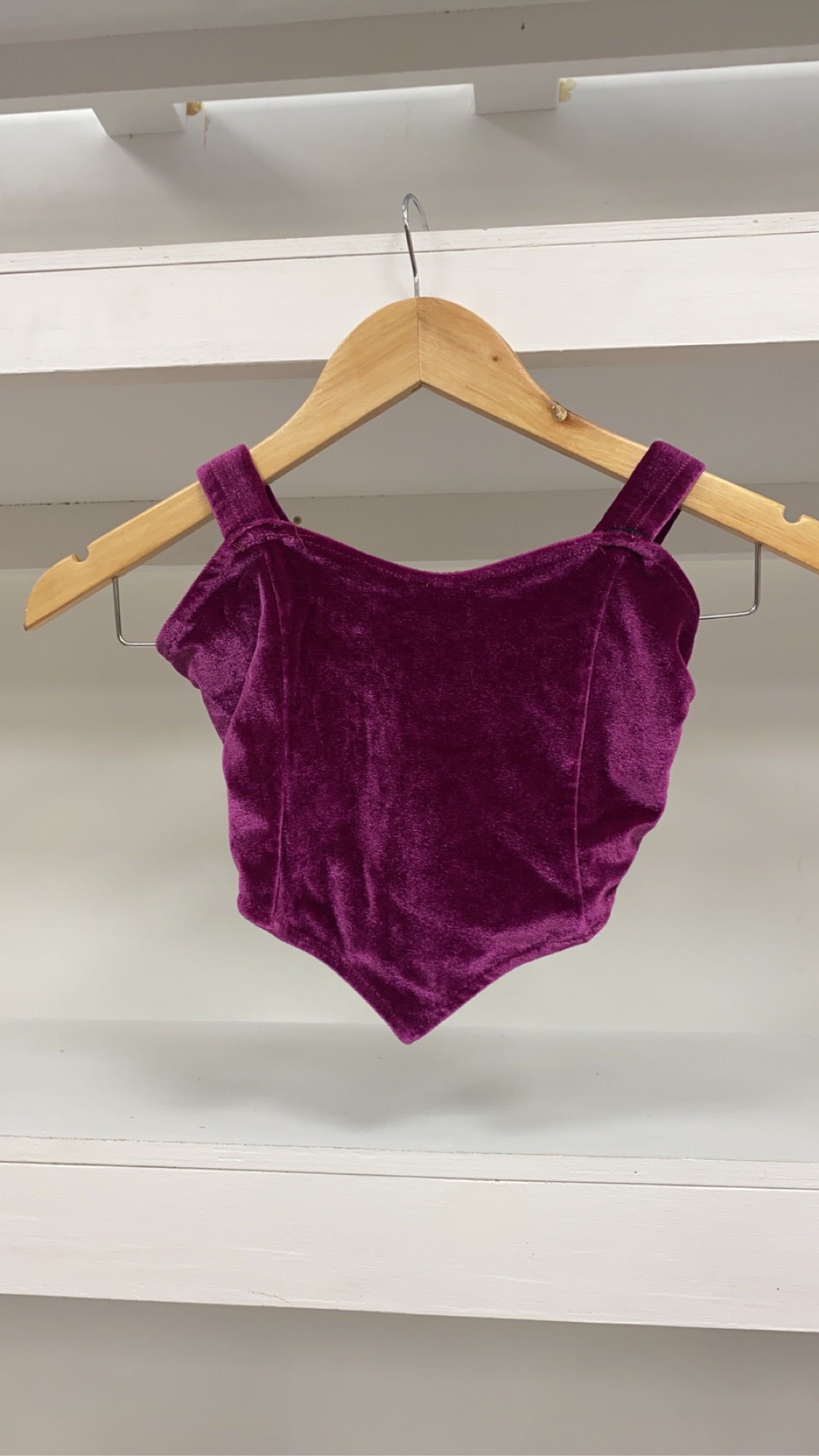 Plum Purple Bodice Top
