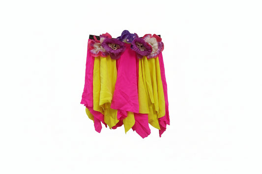 Bright Pink and Yellow Skirt