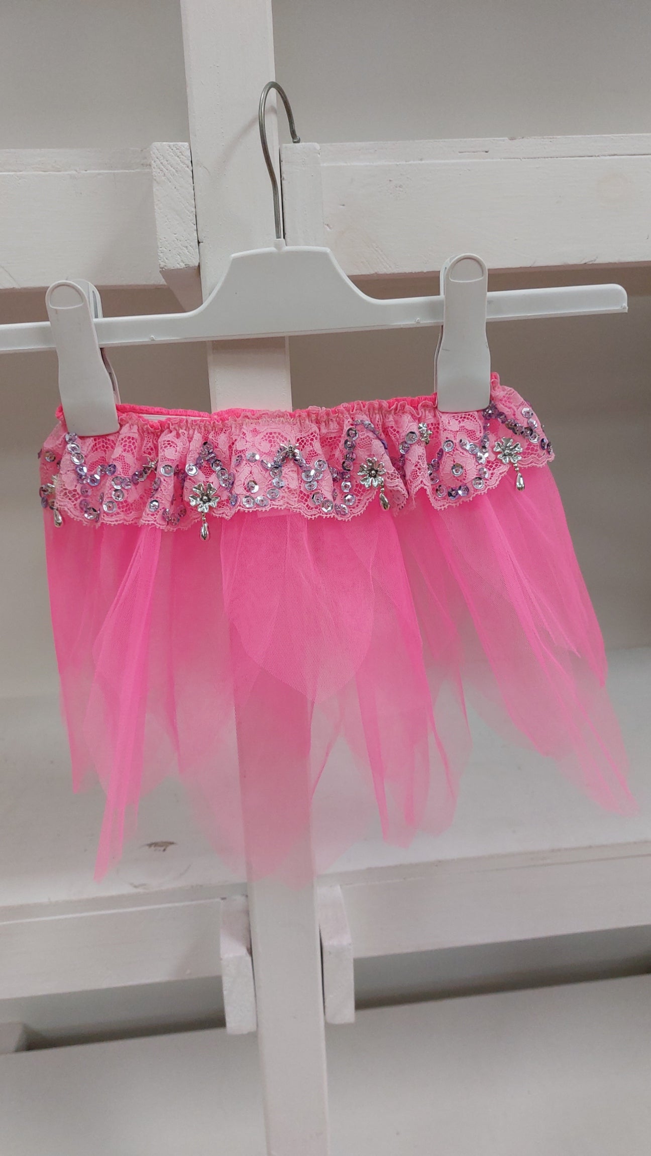 Pink and Purple Tulle Skirts