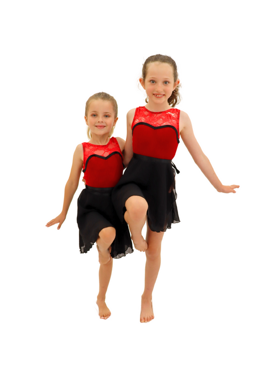 Red Velvet Leotard