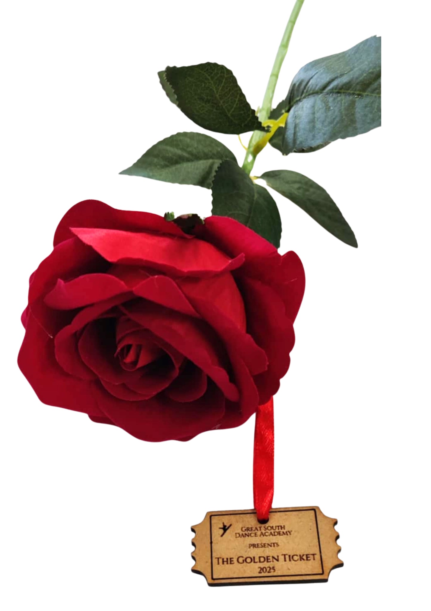 1x Tag and 1x Rose Combo