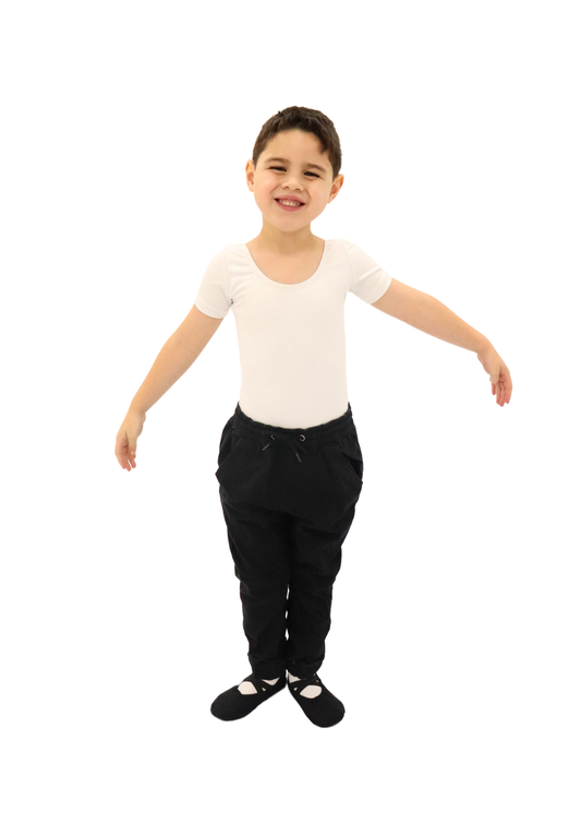 White Capped Sleeve Leotard
