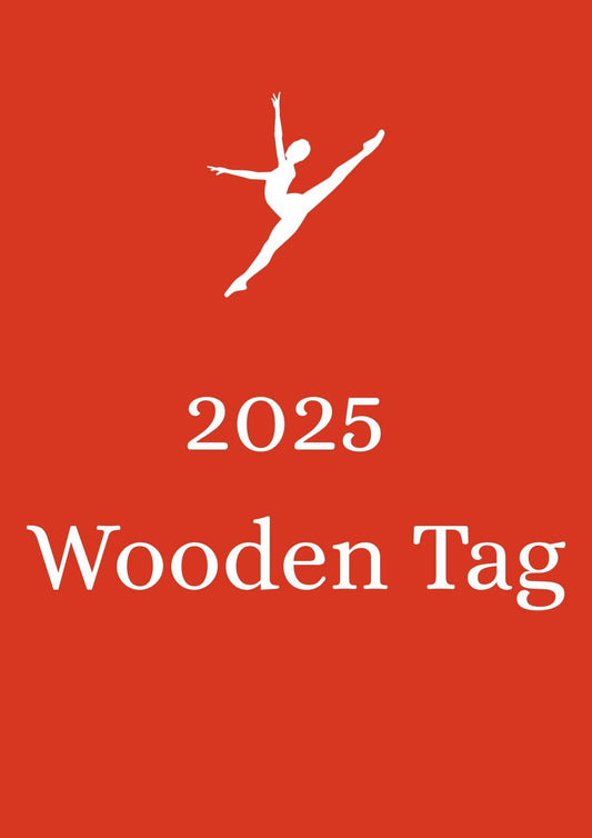 2025 Wooden Tag