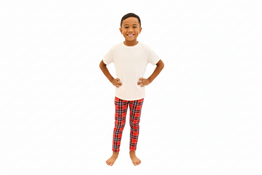 Red Tartan Leggings