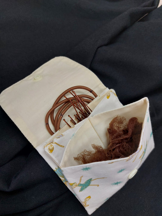 Hair purse (concertina style)
