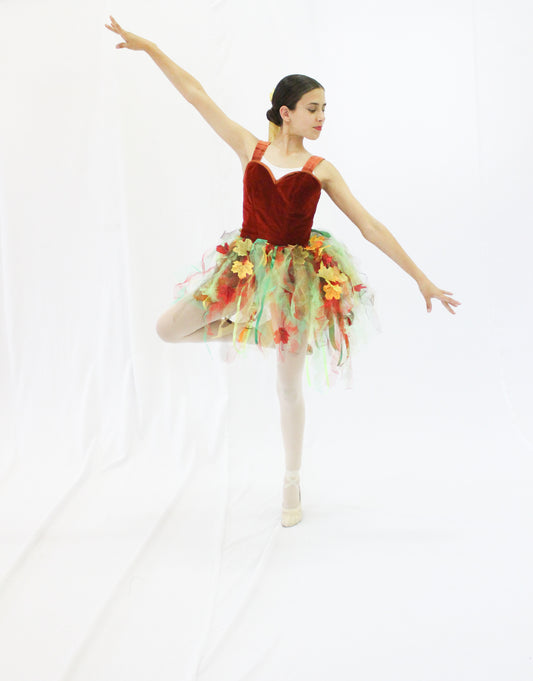 Multi Coloured Scrap Skirt