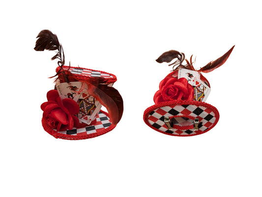 Queen of Hearts Fascinator