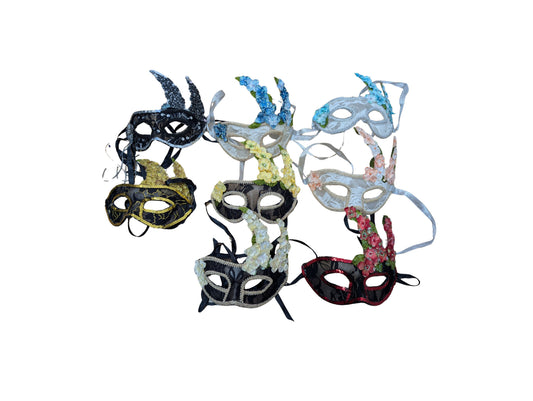 White/Black Lace Masks