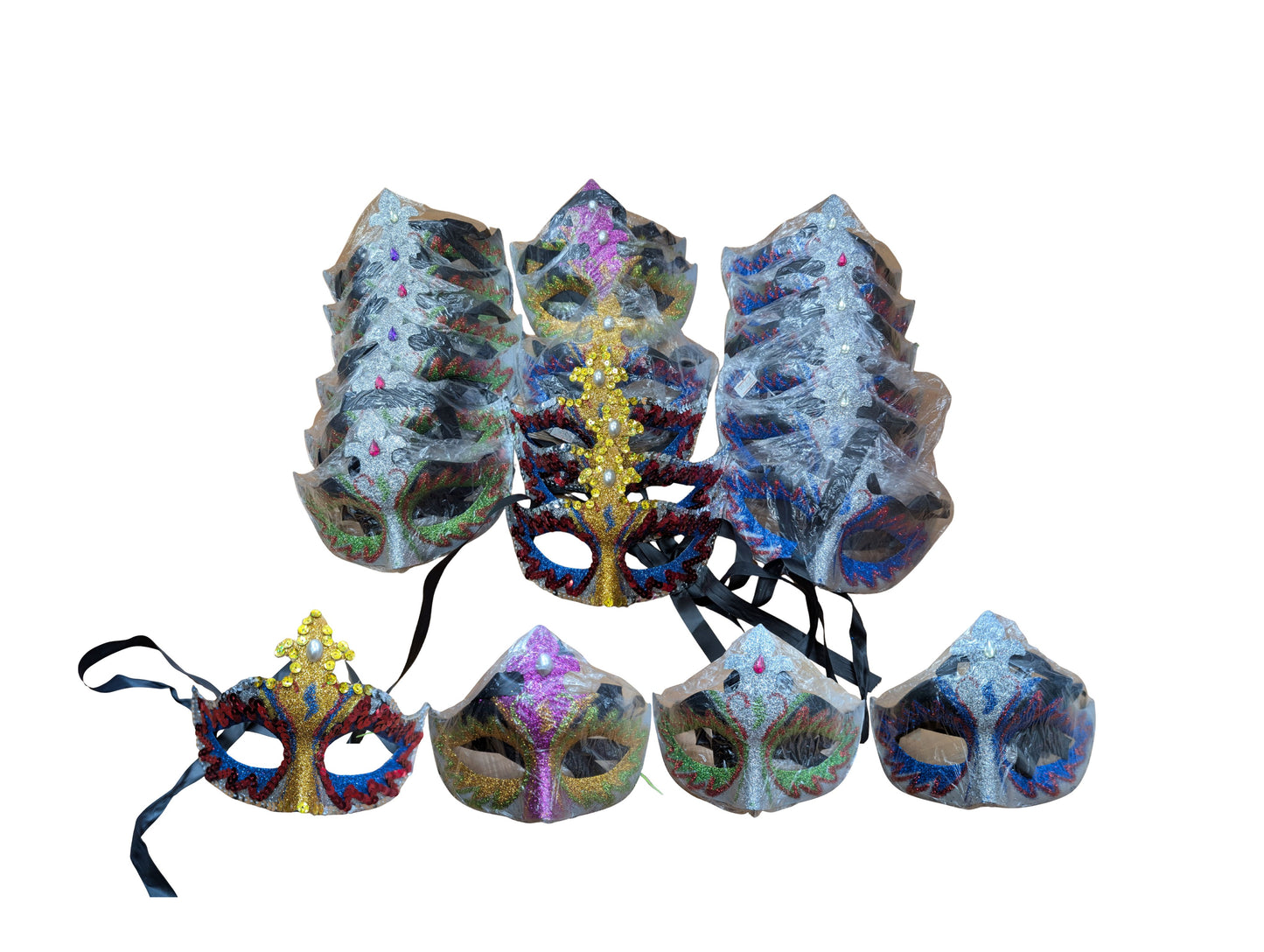 Sparkly Maquerade Masks