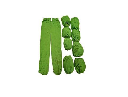 Fluro Green Knee High Stockings