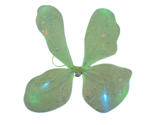 Green Fairy Wings with Lights