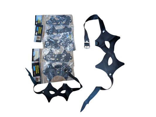 Black Batman Shaped Masks