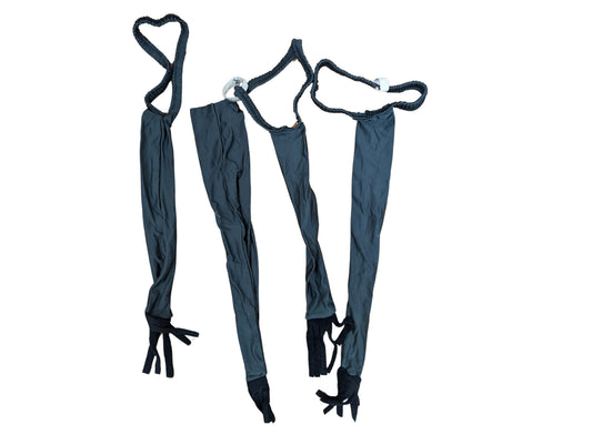 Greeny Grey Tails with Black End
