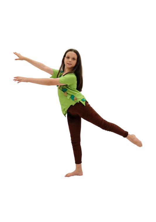 Brown Velvet Leggings