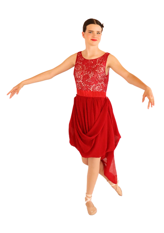 Red Lace Dress