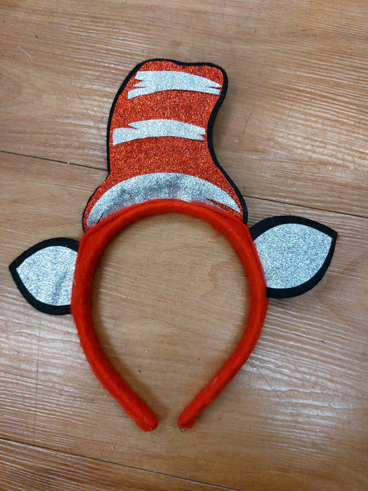 Cat in the Hat Ears & Hat