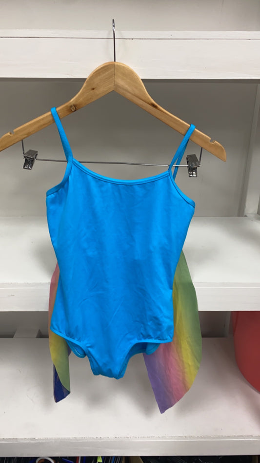 Aqua Rainbow Wing Leotard