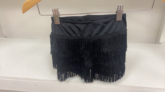 Black Tassel Shorts