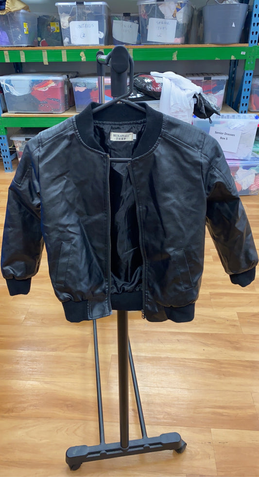 Black Leather Jacket T Bird