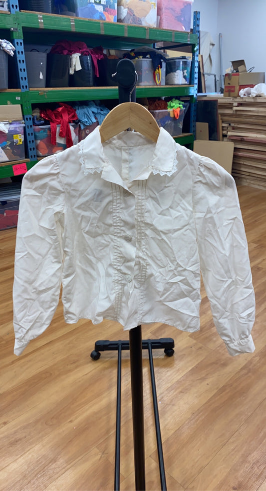 White Blouse Top