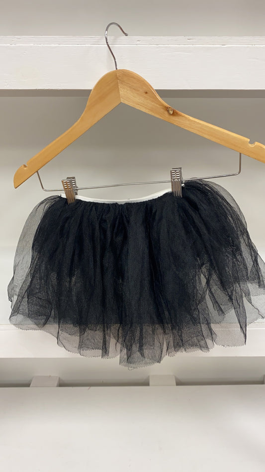 Black Puff Skirt